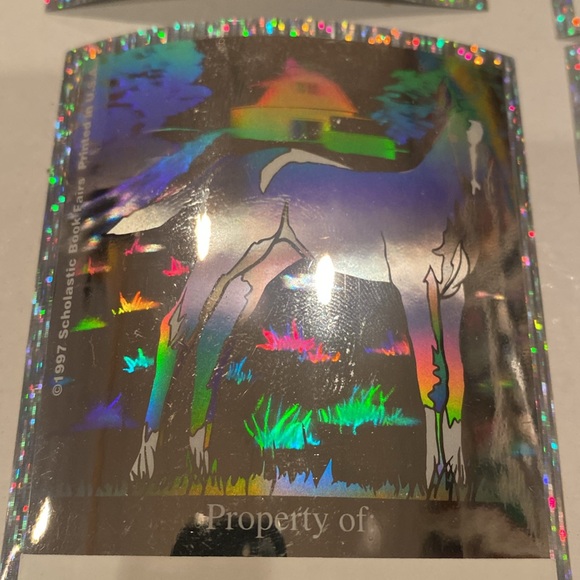 NWOT Set of 10 Holographic Bookplates - Picture 4 of 4